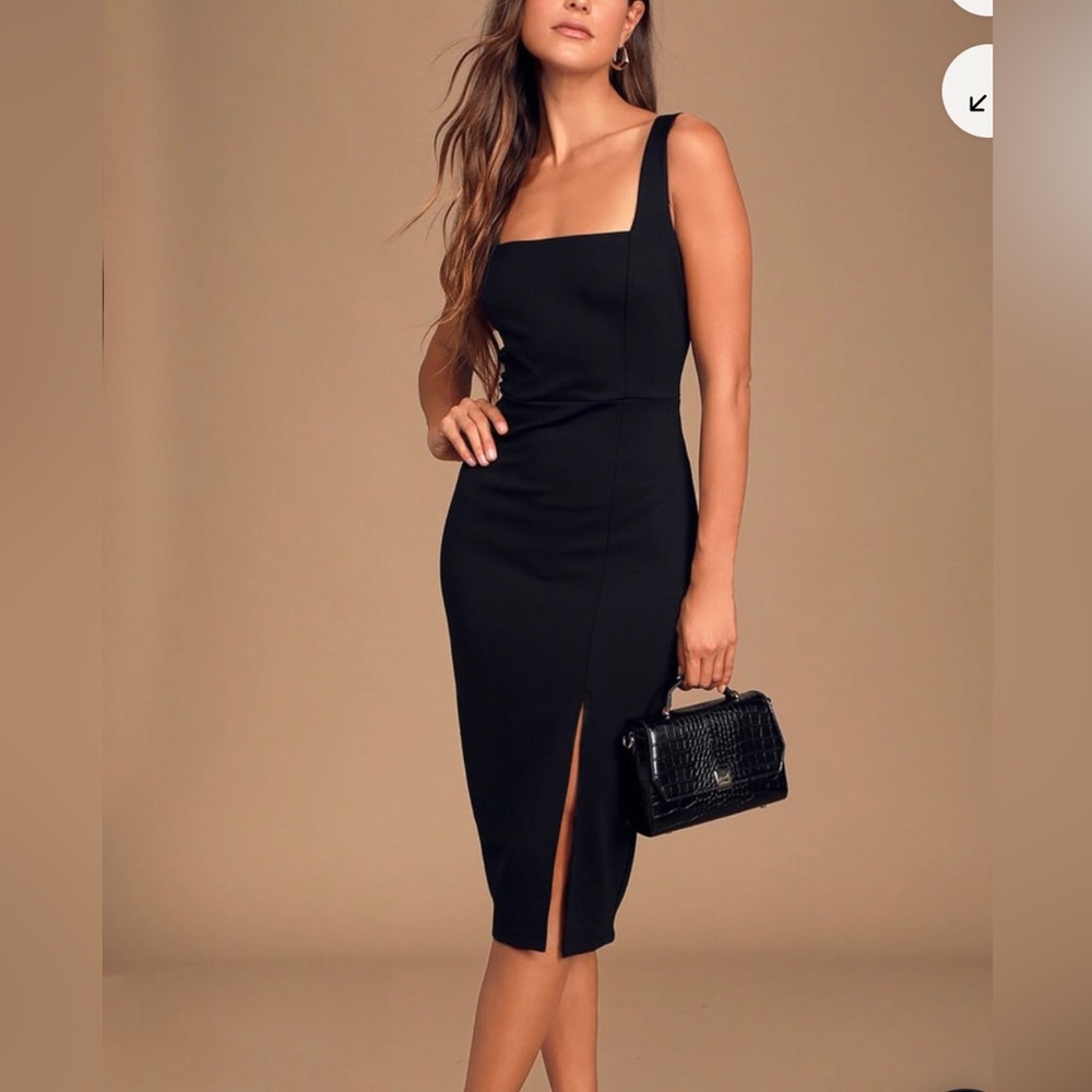 Lulu’s Bodycon Midi Cocktail Dress
